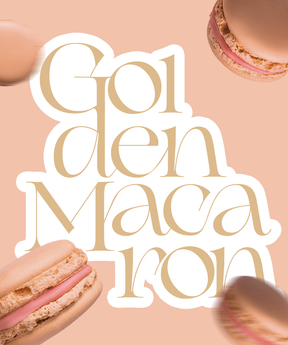 Golden Macaron Banner 4